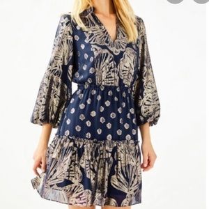 Lilly Pulitzer Joella silk dress size 4